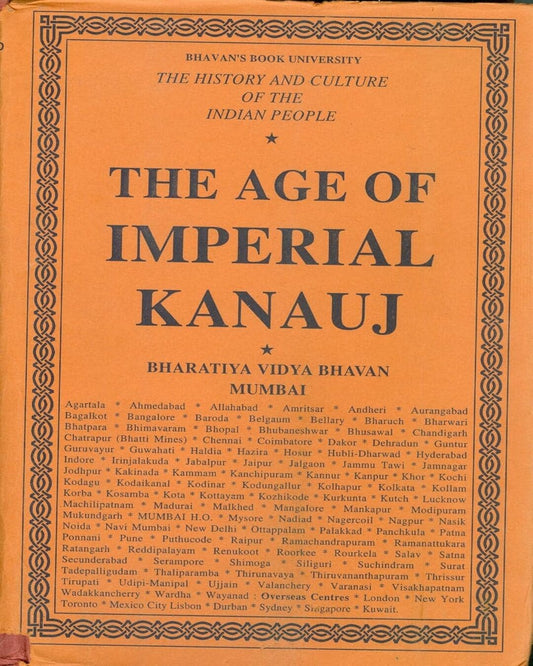 The Age of Imperial Kanauj Vol 4 [Hardcover]