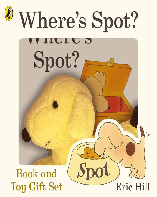 Wheres Spot? Book & Toy Gift Set by Eric Hill [Board book]