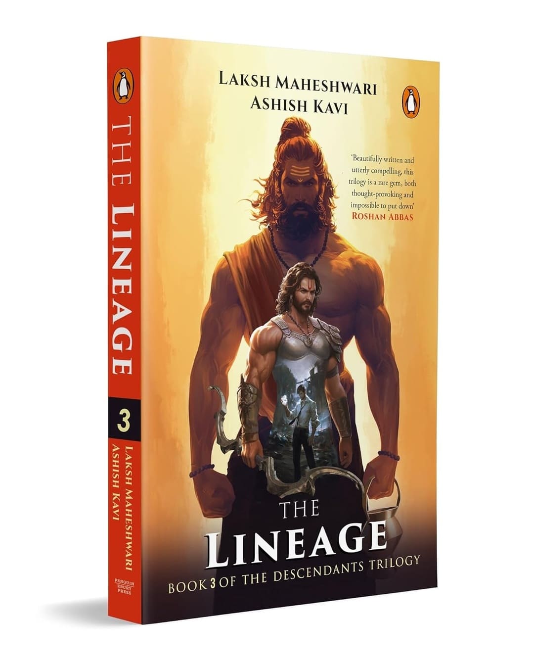 The Lineage : Book 3 of the Descendants Trilogy by Laksh Maheshwari & Ashish Kavi [Paperback]