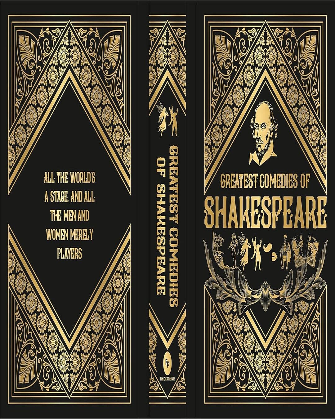 Greatest Comedies of Shakespeare (Deluxe Hardbound Edition) [Hardcover]