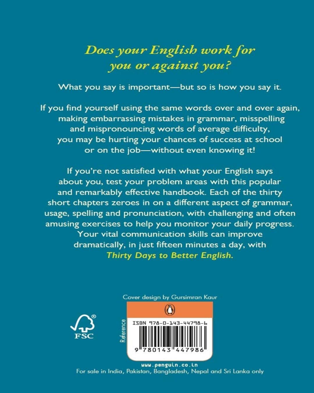 30 Days To Better English by Norman Lewis [Paperback]