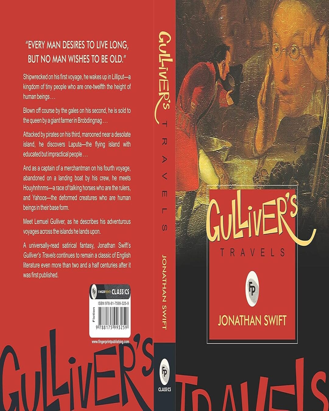 Gullivers Travels by Jonathan Swift [Paperback]