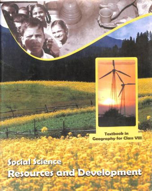 NCERT Social Science Resources and Development Textbook In Geography for Class 8