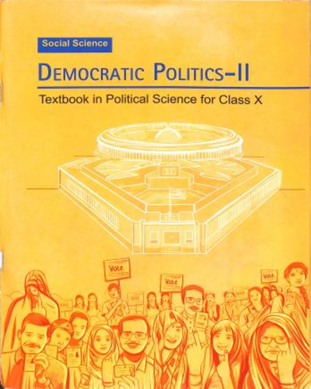 NCERT Social Science Democratic Politics-2 Textbook in Political Science for Class 10