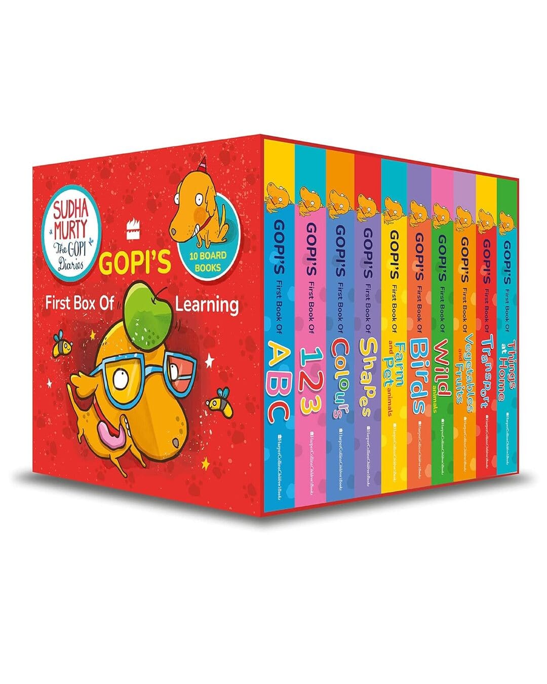 Gopi's First Box of Learning by Sudha Murty [Board book]