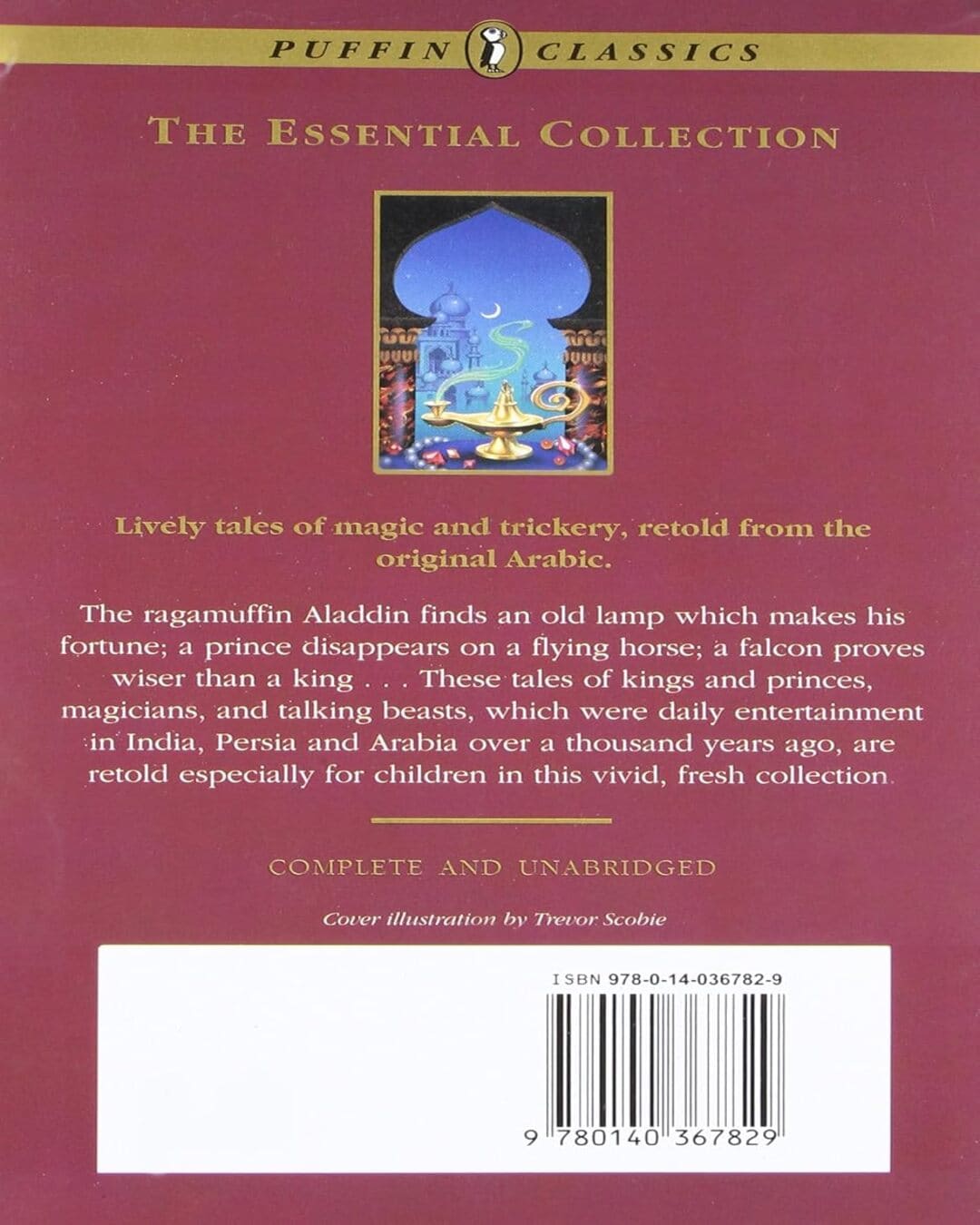 Aladdin And Other Tales From Arabian Nights by Nj Dawood [Paperback]