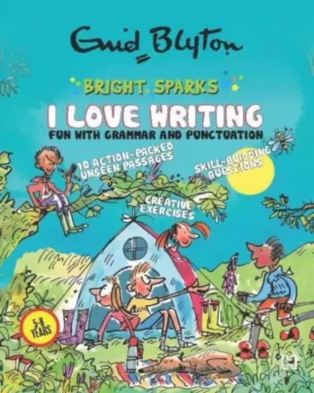 BRIGHT SPARKS: I Love Writing: Fun With Grammar And Punctuation by Enid Blyton [Paperback]