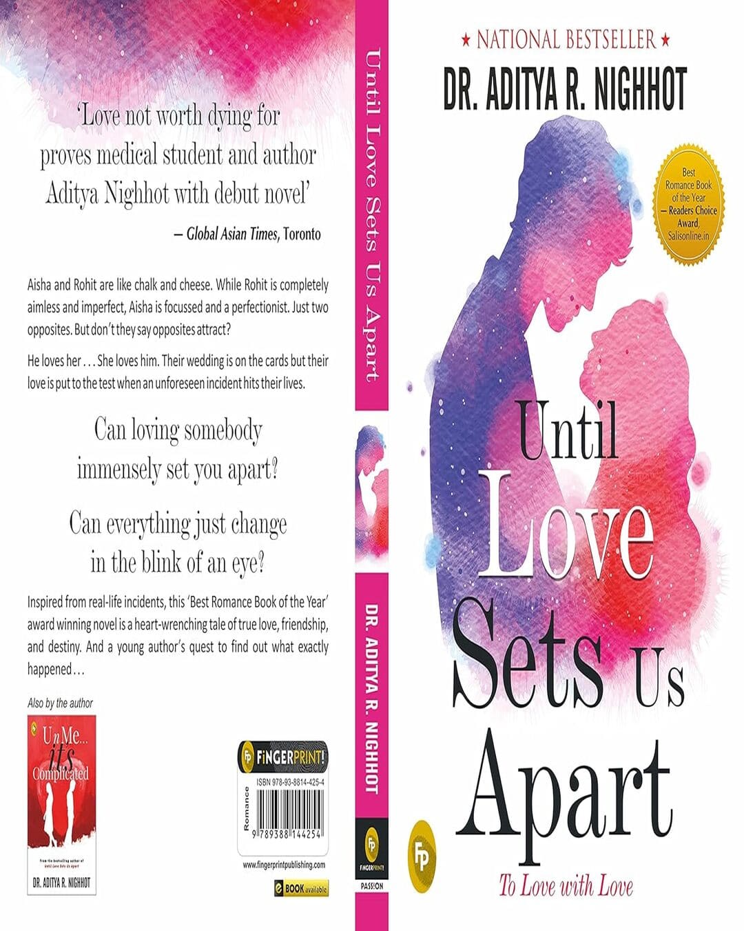 Until Love Sets Us Apart: To Love with Love by Aditya Nighhot [Paperback]