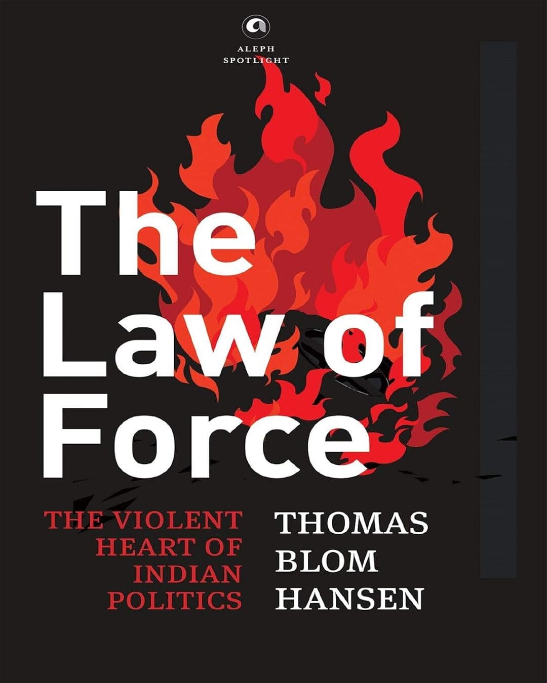 THE LAW OF FORCE: The Violent Heart of Indian Politics by by Thomas Blom Hansen [Paperback]