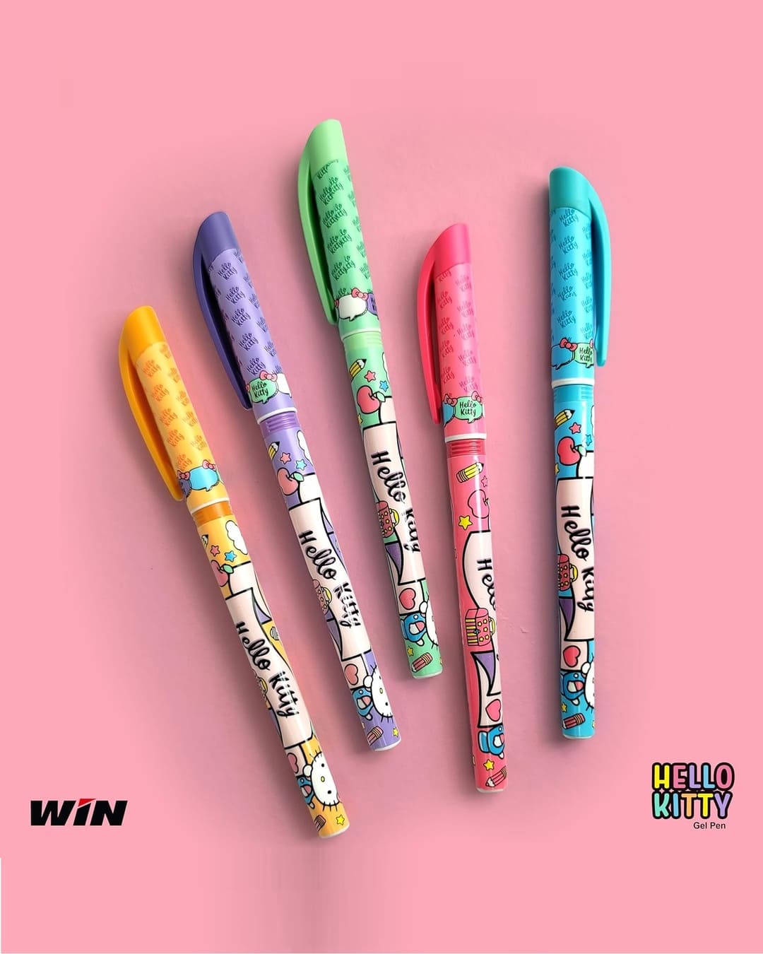 Win Hello Kitty | Gel Pen | Blue | 1 Pen