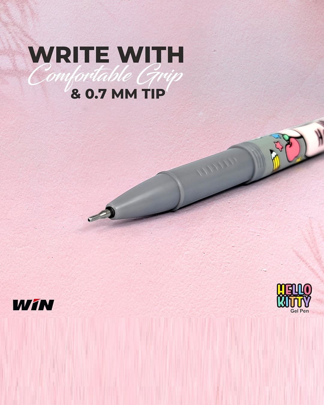 Win Hello Kitty | Gel Pen | Blue | 1 Pen