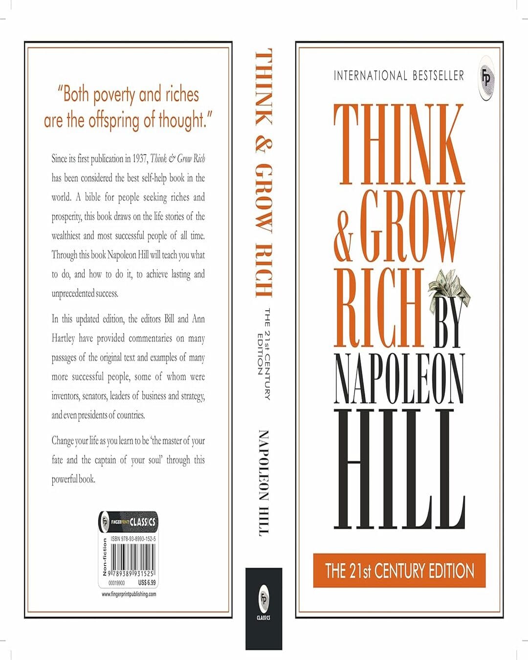 Think and Grow Rich: The 21st Century Edition - Classics by Napoleon Hill [Paperback]