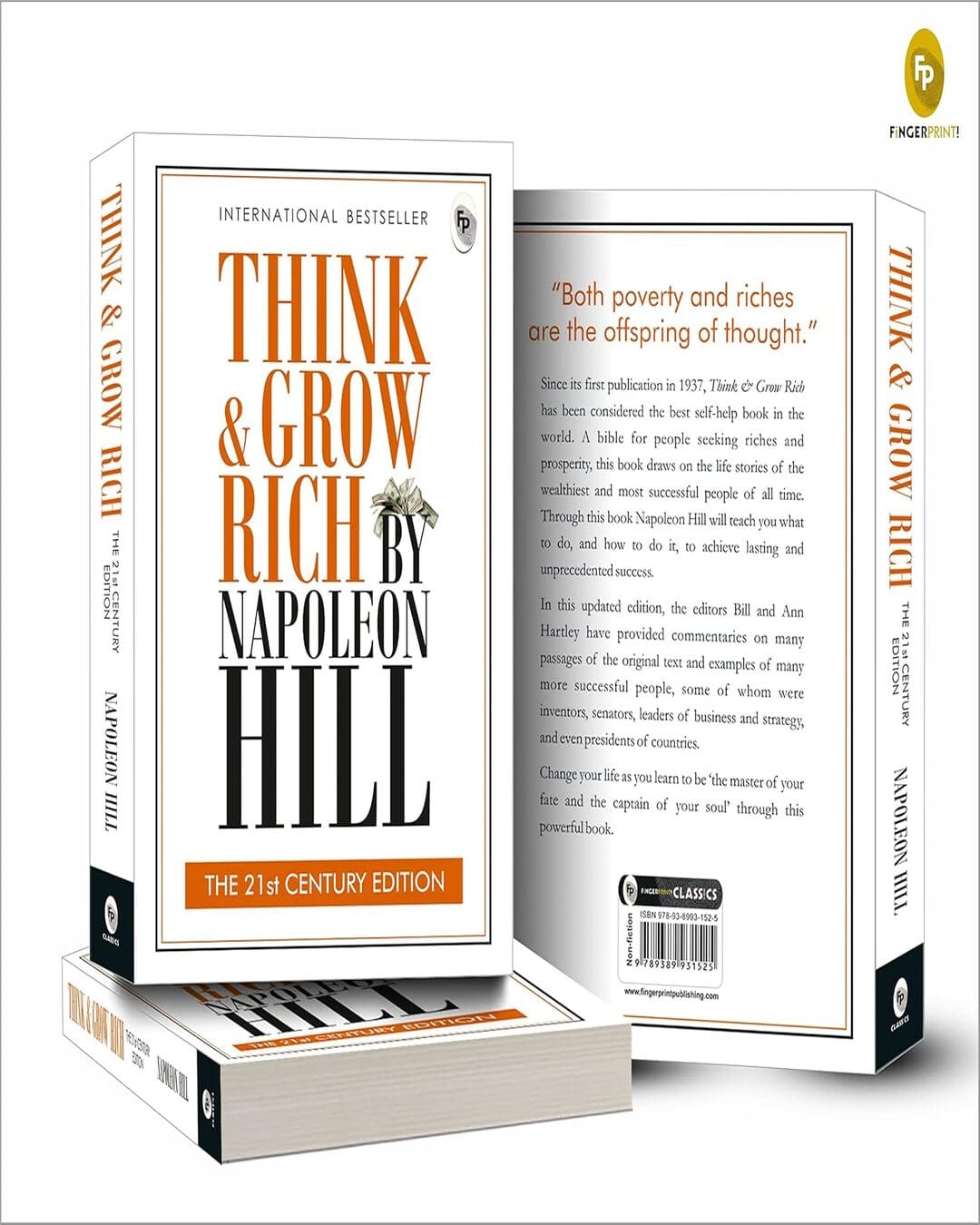 Think and Grow Rich: The 21st Century Edition - Classics by Napoleon Hill [Paperback]