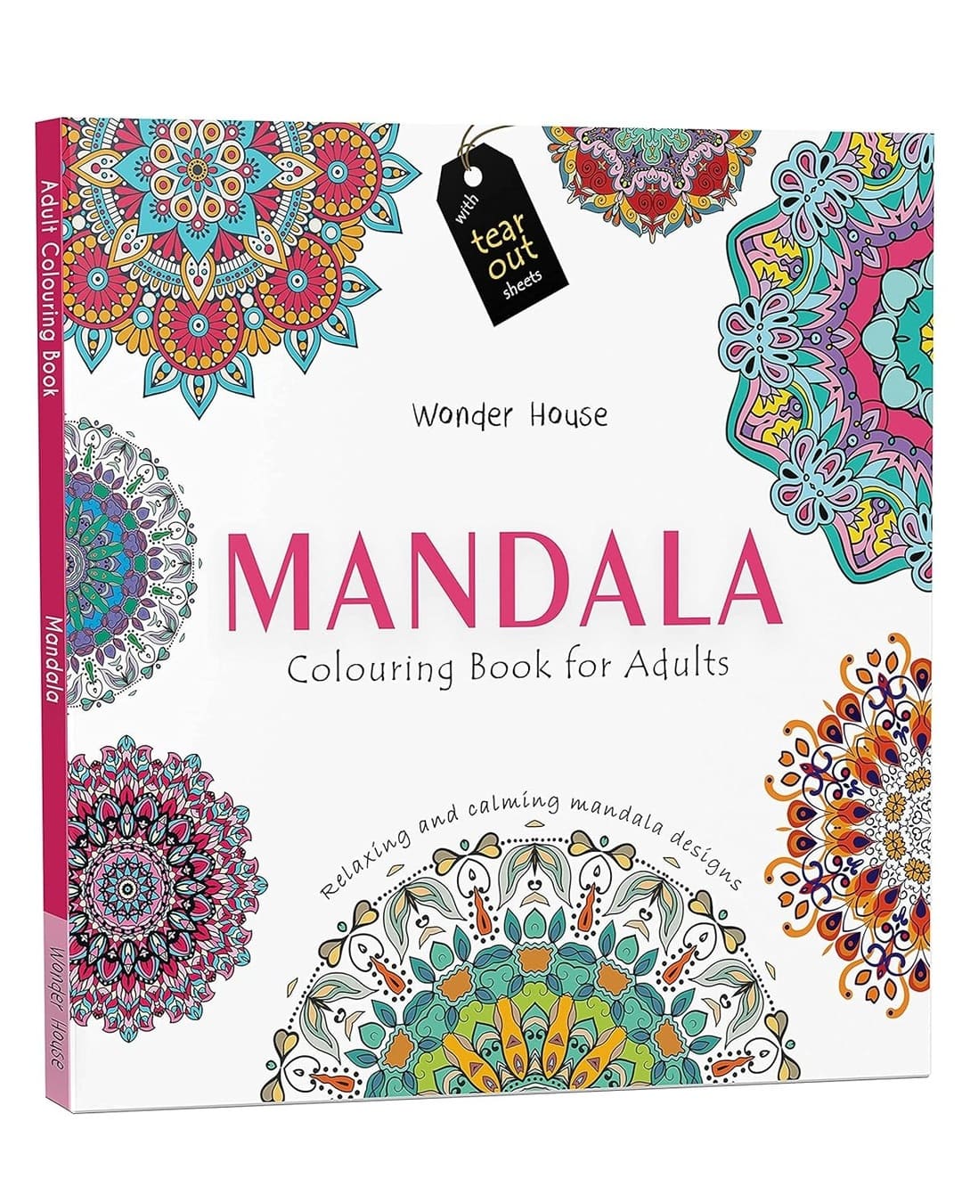 Mandala : Colouring books for Adults with Tear-out Sheets [Paperback]