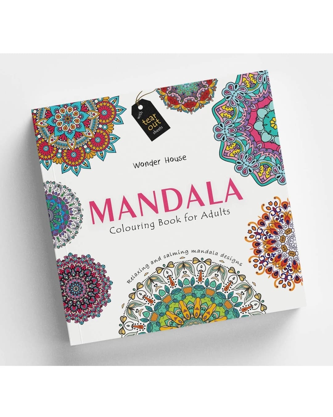 Mandala : Colouring books for Adults with Tear-out Sheets [Paperback]