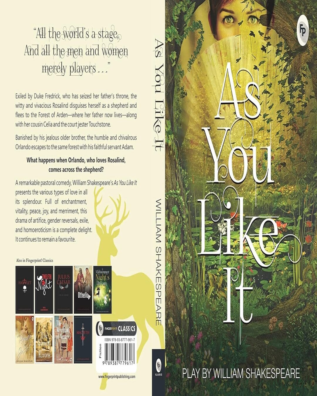 As You Like It  - Classics by William Shakespeare [Paperback]