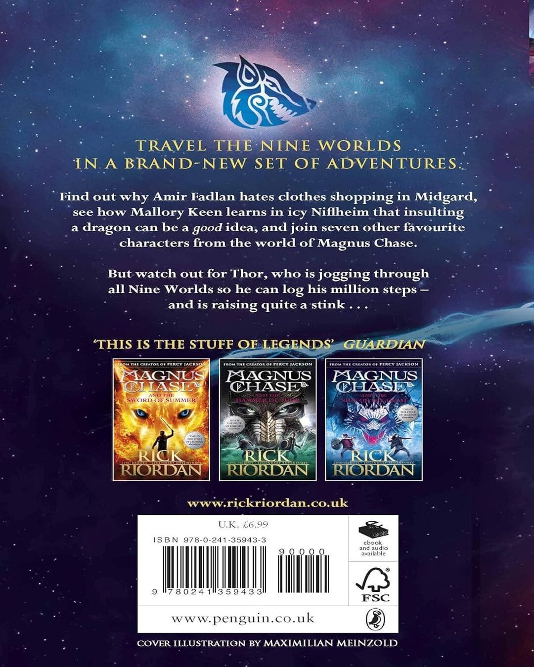 Magnus Chase And The Gods Of Asgard : 9 From The Nine Worlds by Rick Riordan [Paperback]