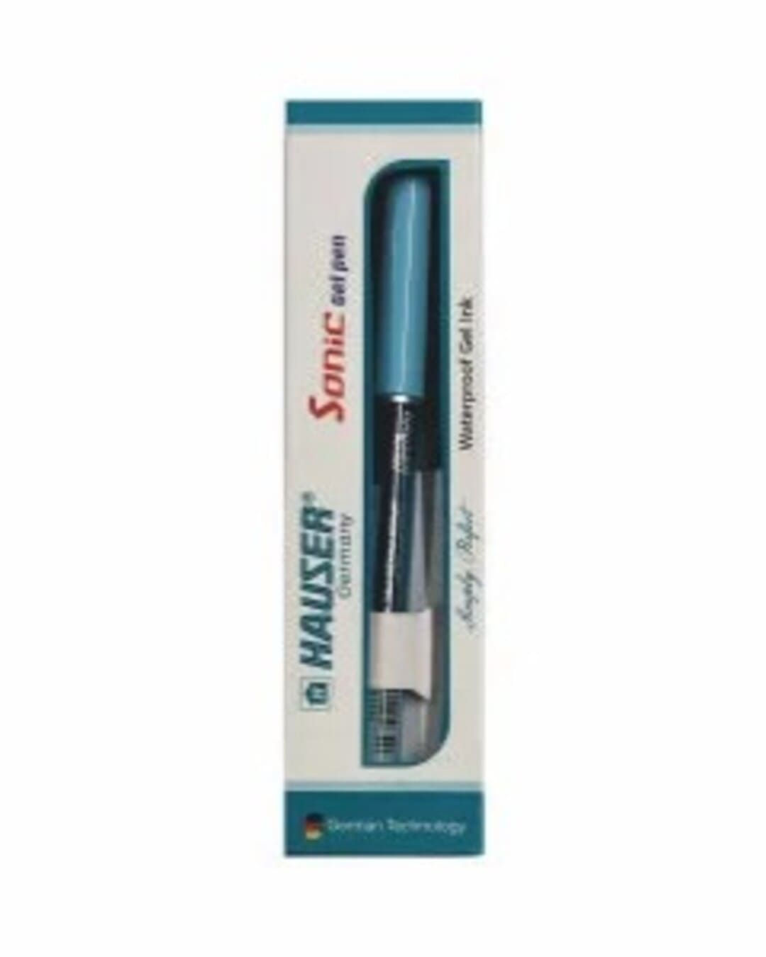 Hauser Sonic | Gel Pen | Waterproof Gel Ink | Blue | 1 Pen