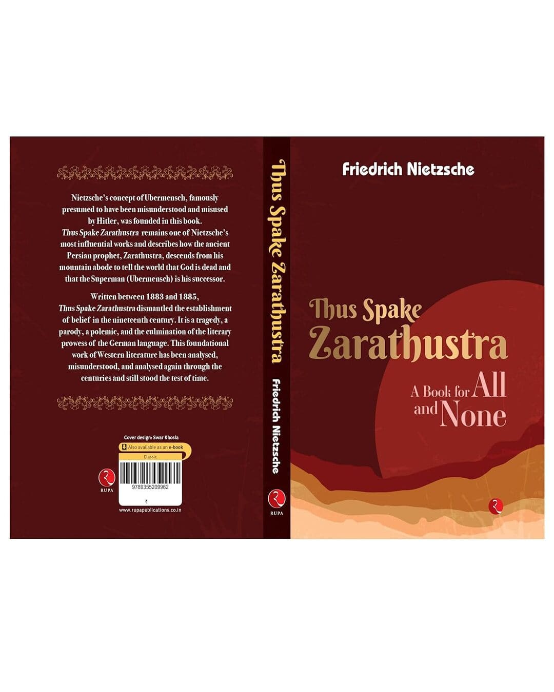 Thus Spake Zarathustra: A Book For All An None by Friedrich Nietzsche [Paperback]