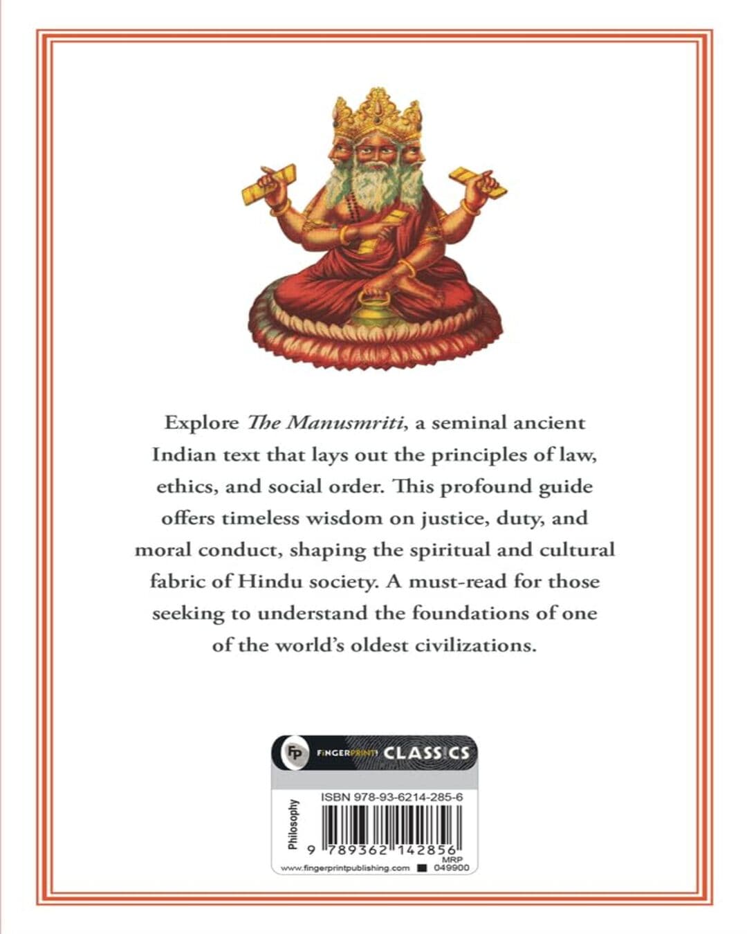 The Manusmriti: The Laws of Manu [Paperback]