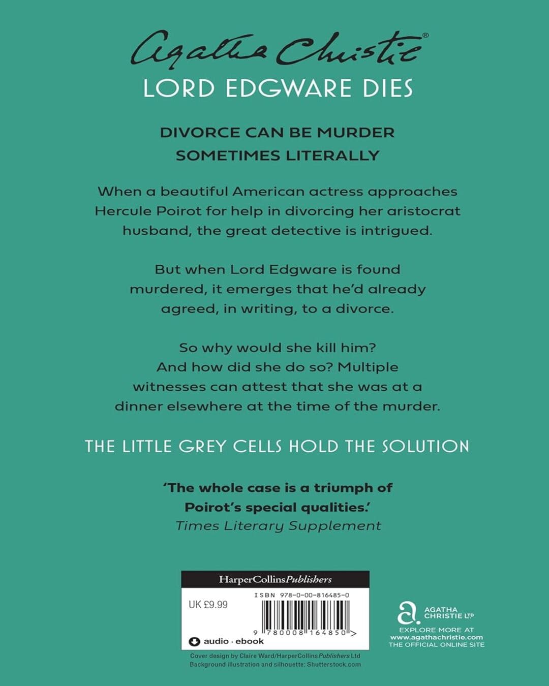 Lord Edgware Dies by Agatha Christie [Paperback]