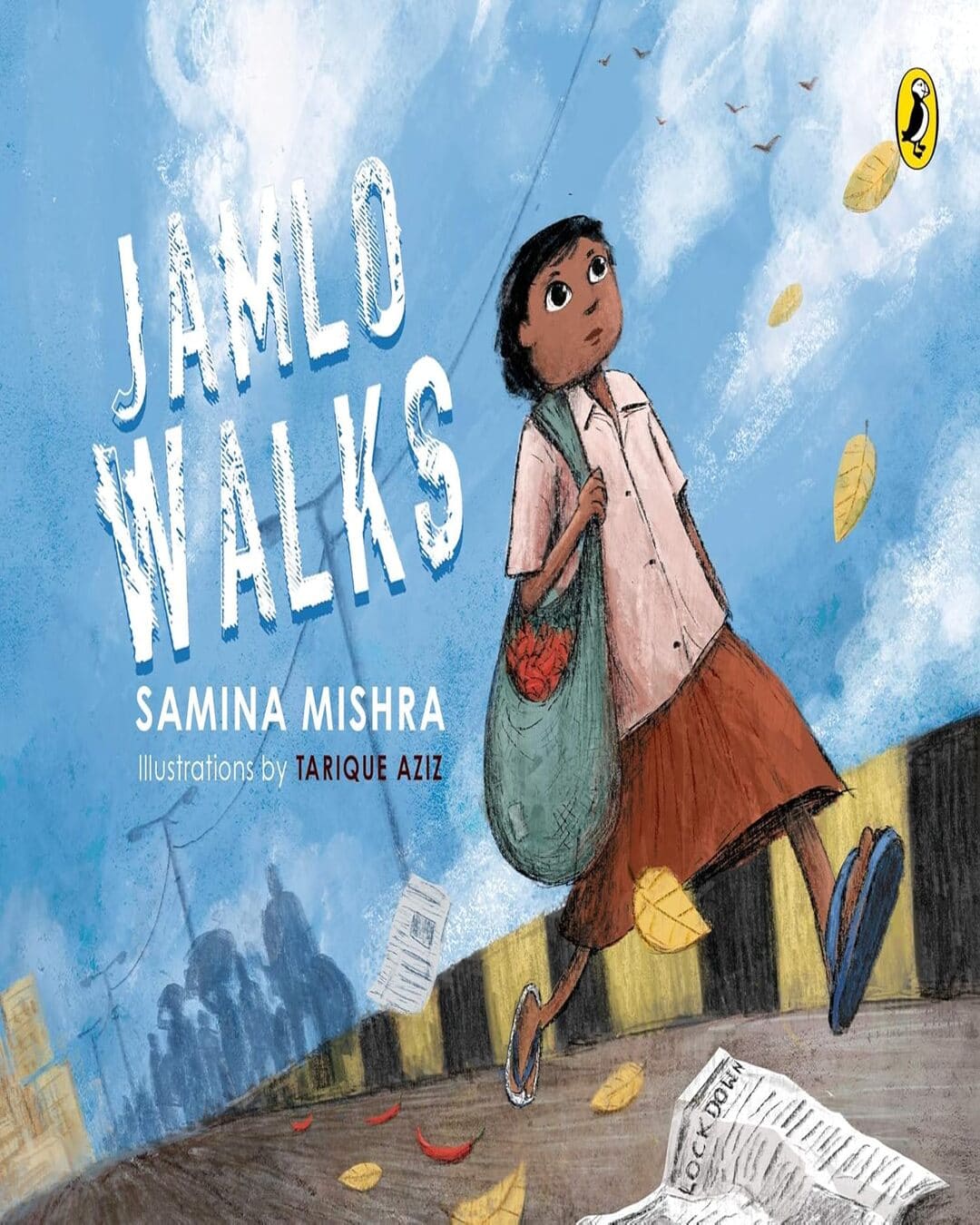 Jamlo Walks by Samina Mishra, Tarique Aziz (Illustrator) [Paperback]