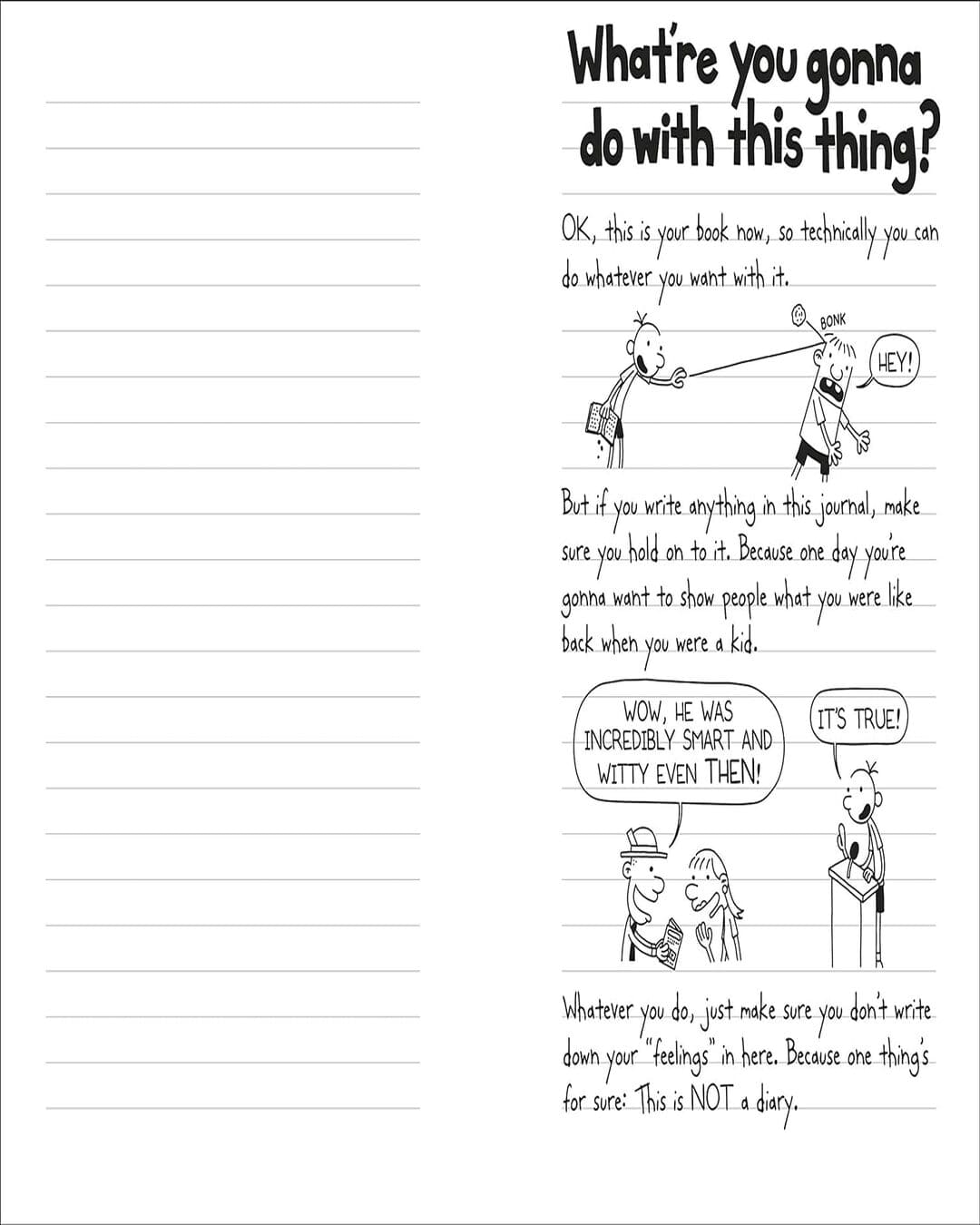 Diary of a Wimpy Kid : Do-It-Yourself Book by Jeff Kinney [Paperback]