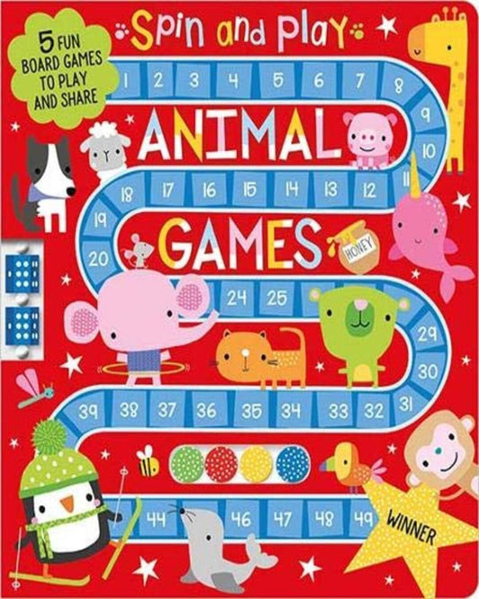 Spin and Play Animal Games [Paperbook]