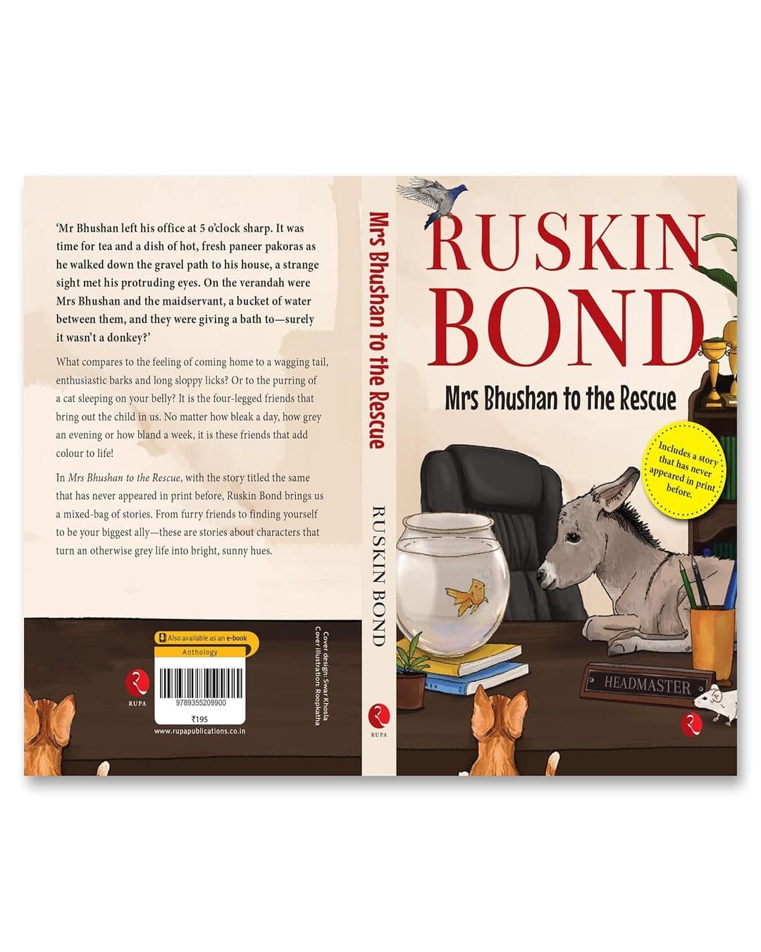 MRS BHUSHAN TO THE RESCUE by Ruskin Bond [Paperback]