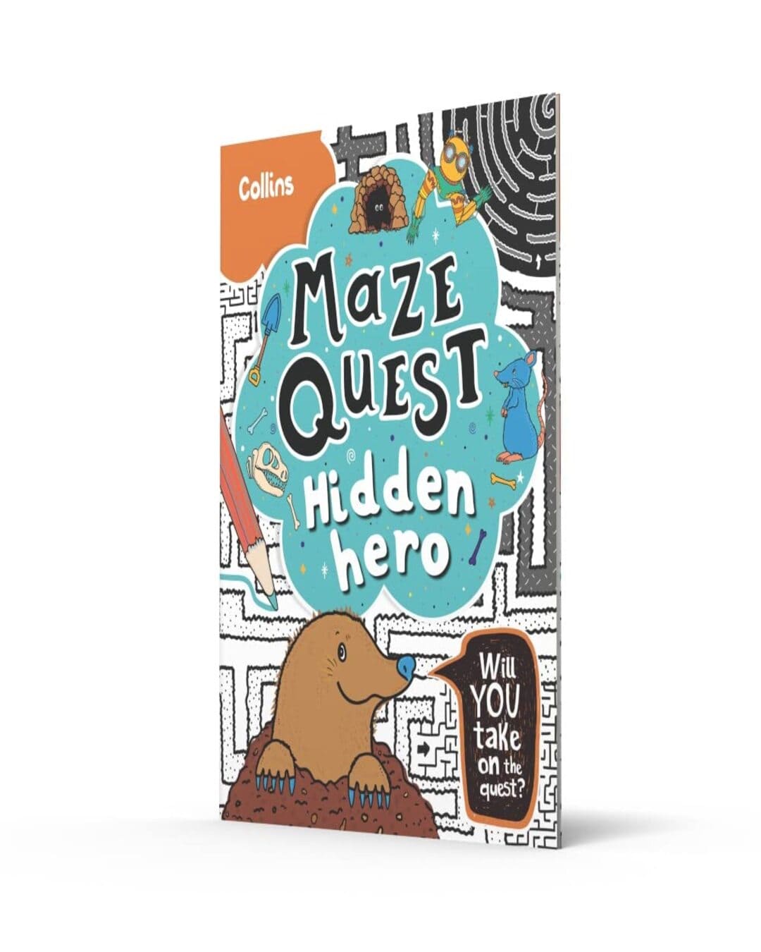 Maze Quest : HIDDEN HERO [Paperback]