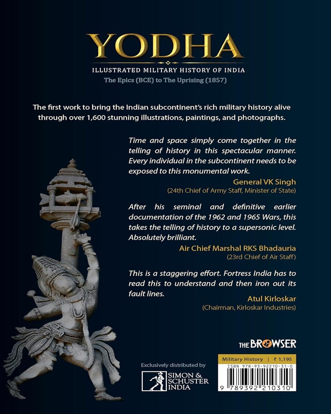 Yodha : Illustrated Military History of India by Shiv Kunal Verma [Paperback]