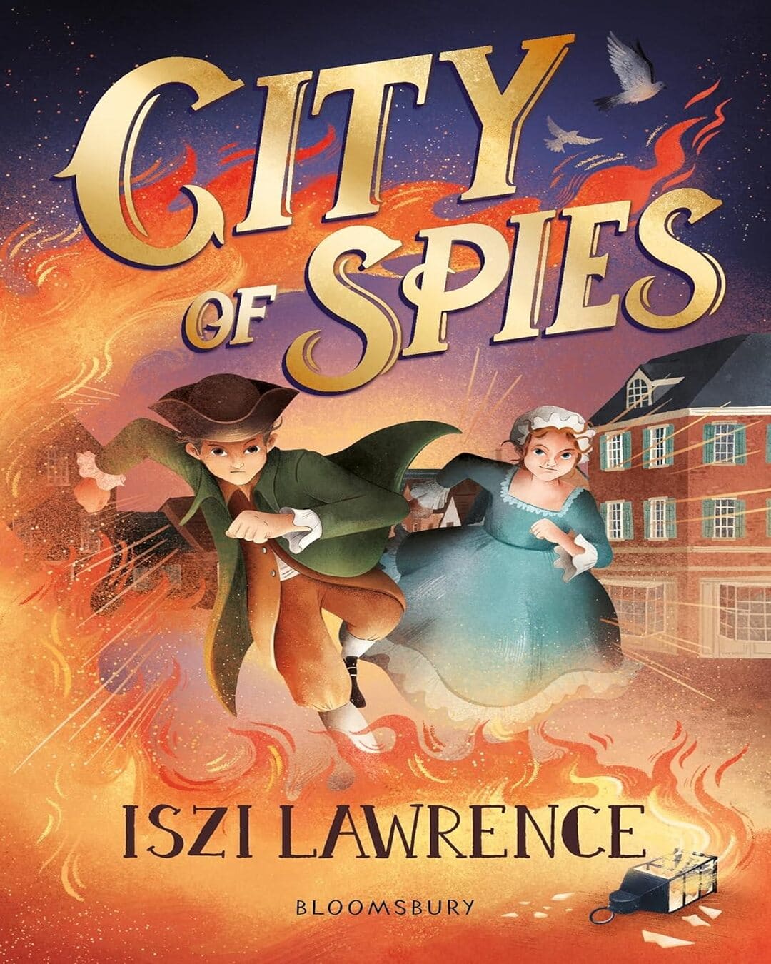 City Of Spies by  Iszi Lawrence, Elisa Paganelli (Illustrator) [Paperback]