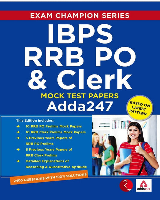 Ibps Rrb Po And Clerk Mock Test Papers Adda 247 by Adda247 [Paperback]