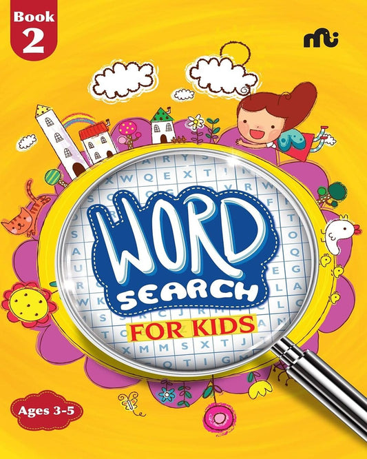 Word Search For Kids Book 2 by Moonstone [Paperback]