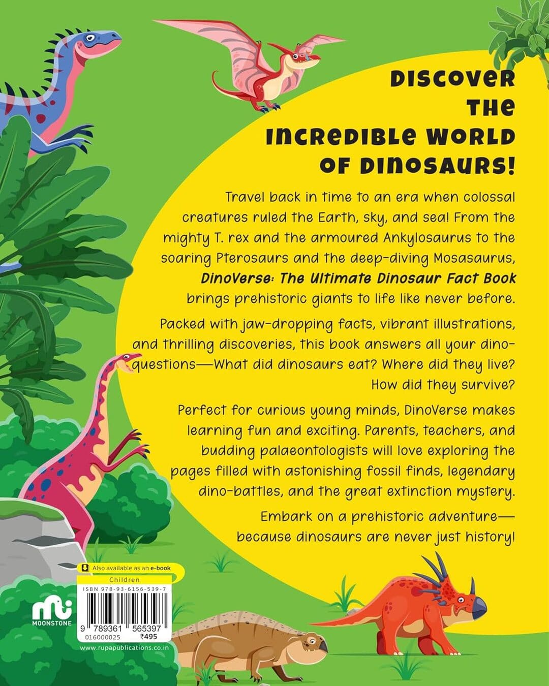Dinoverse: The Ultimate Dinosaur Fact Book by Moonstone [Paperback]