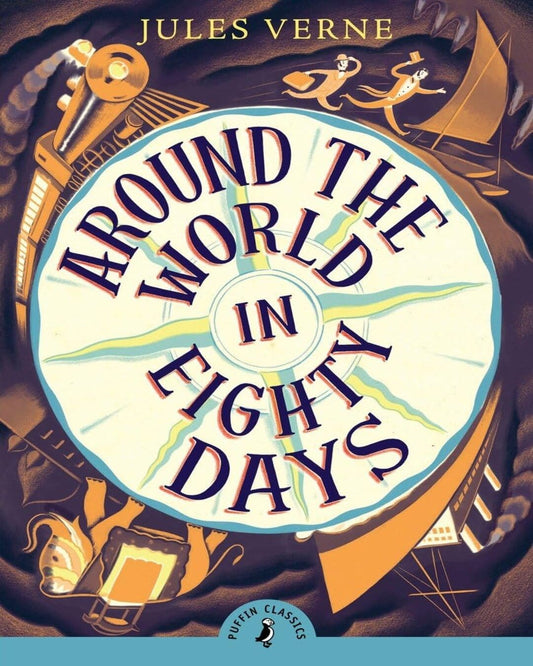 Around The World In Eighty Days by Jules Verne [Paperback]