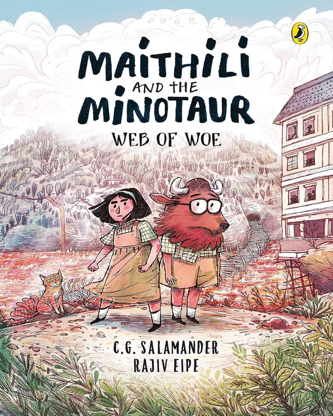 Maithili And The Minotaur: Web Of Woe by C. G. Salamander & Rajiv Eipe [Paperback]