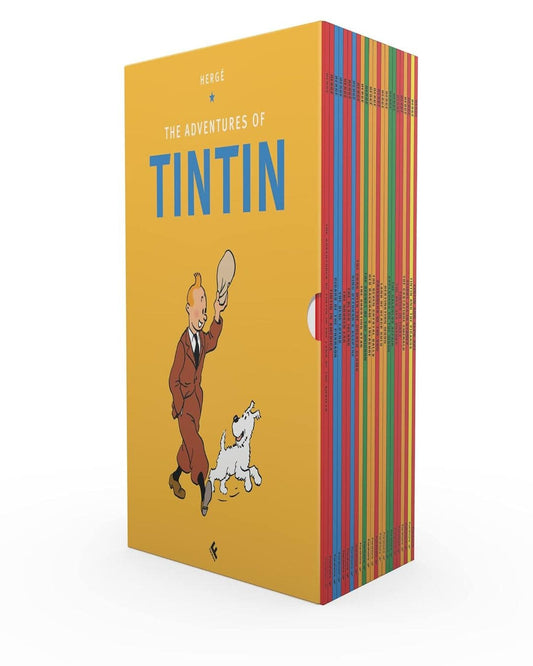 Tintin Paperback Boxed Set 23 Titles by Herge [Paperback]