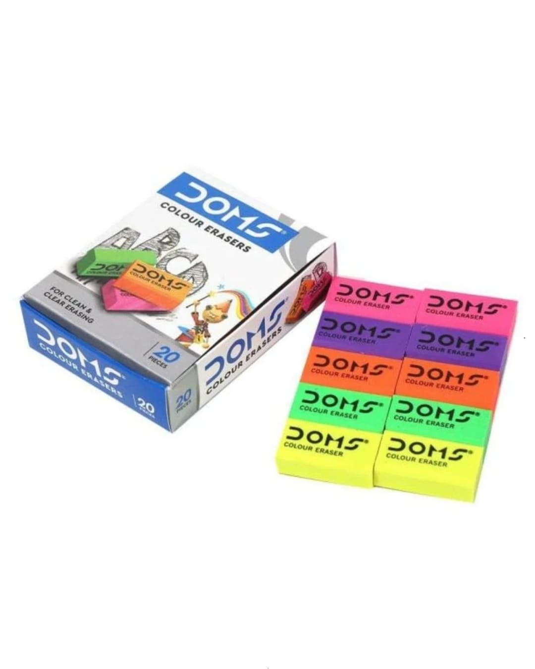 Doms Colour Erasers | 1 Eraser