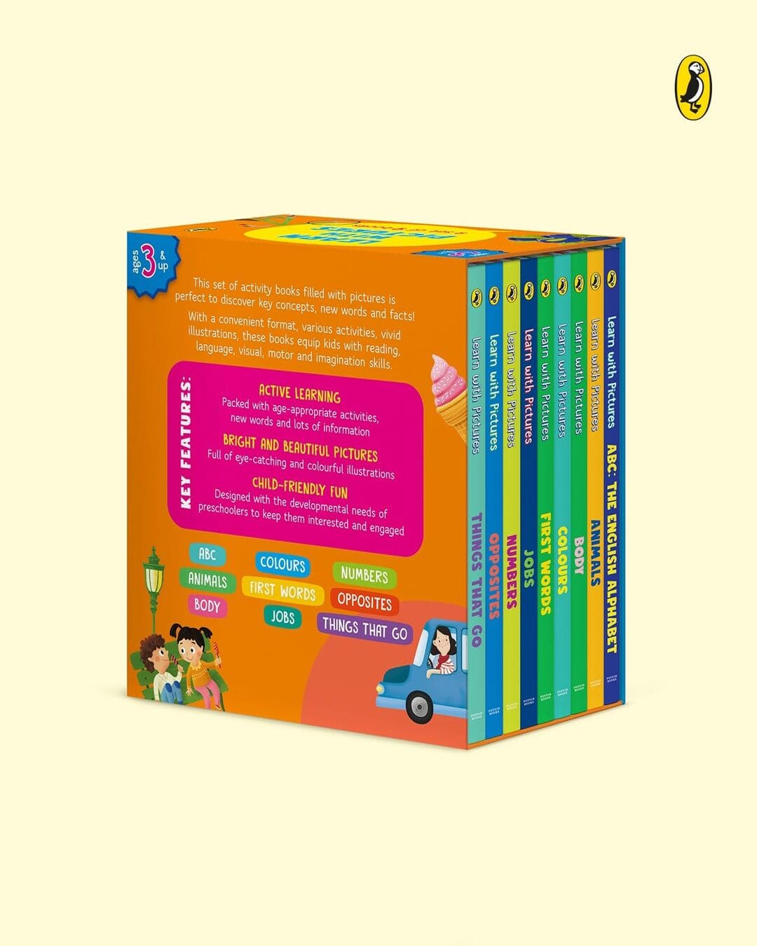 Learn With Pictures: Box Set by Penguin India Editorial Team [Paperback]