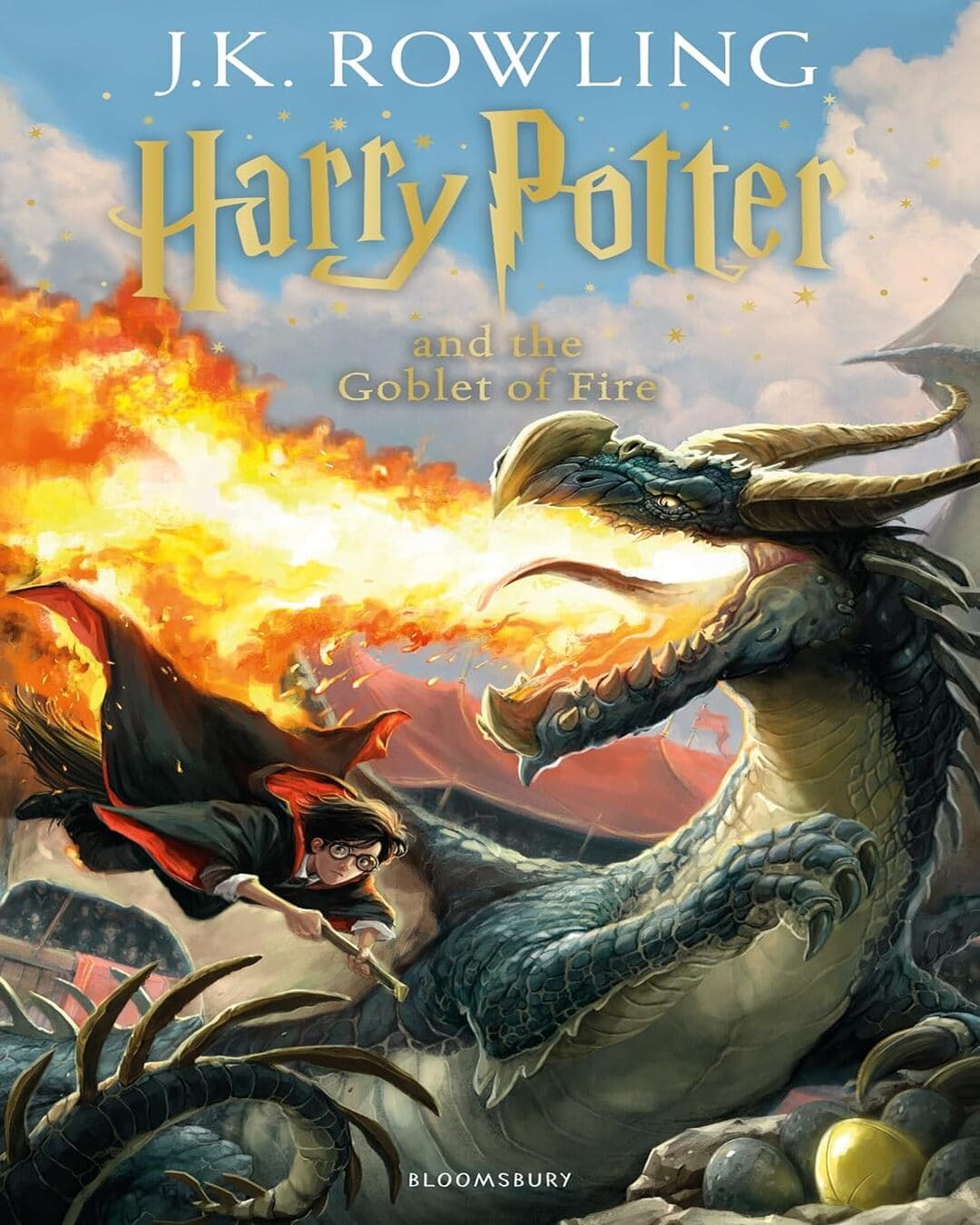 Harry Potter And The Goblet Of Fire by J K Rowling [Paperback]