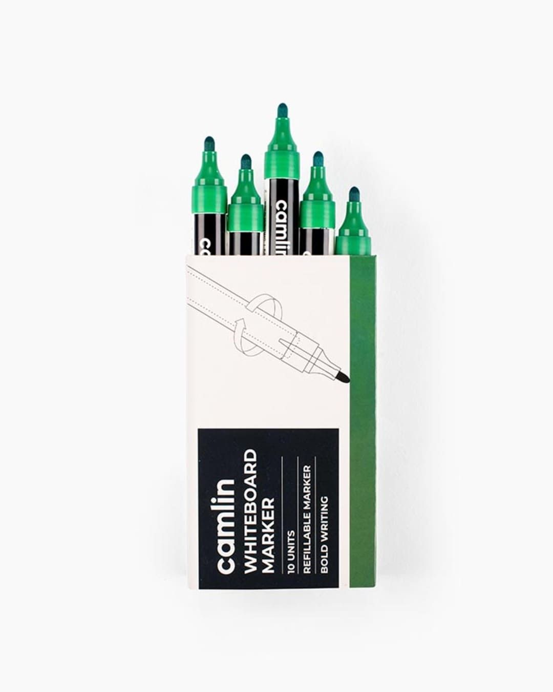 Camlin White Board Marker | Green | 1 Marker Pen