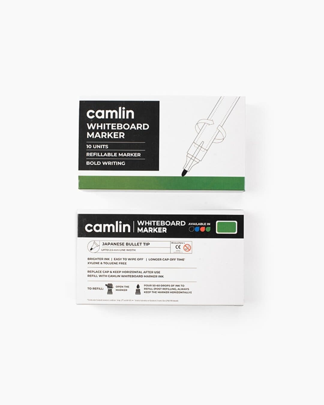 Camlin White Board Marker | Green | 1 Marker Pen