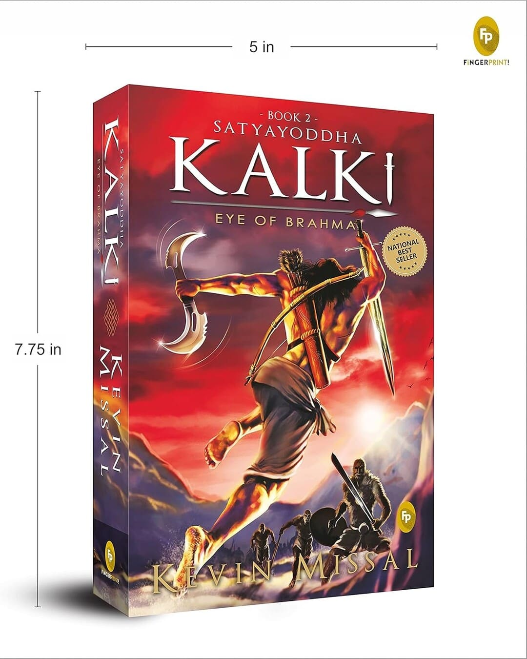 Satyayoddha Kalki : Eye of Brahma by Kevin Missal [Paperback]