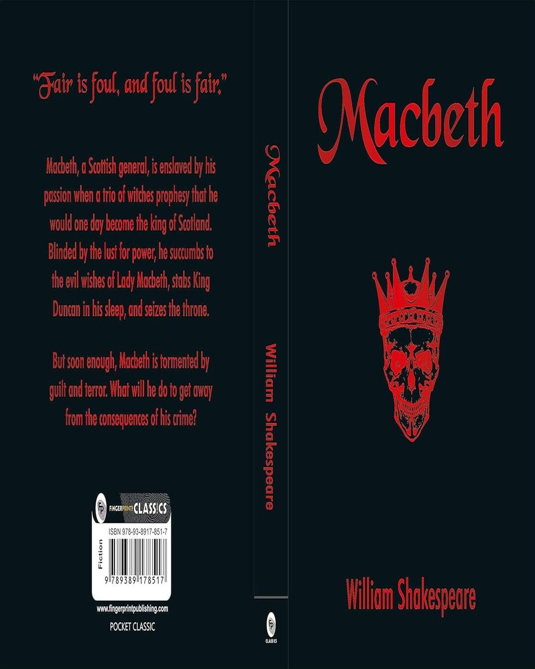 Macbeth (Pocket Classic) by William Shakespeare [Paperback]