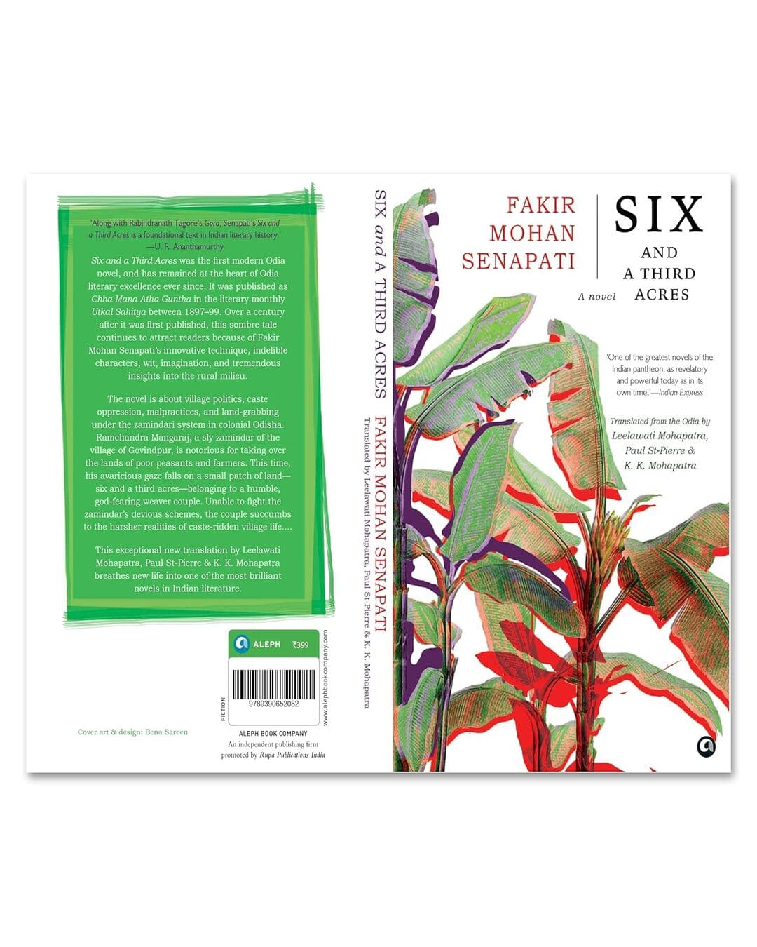 SIX AND A THIRD ACRES: A Novel by Fakir Mohan Senapati [Paperback]