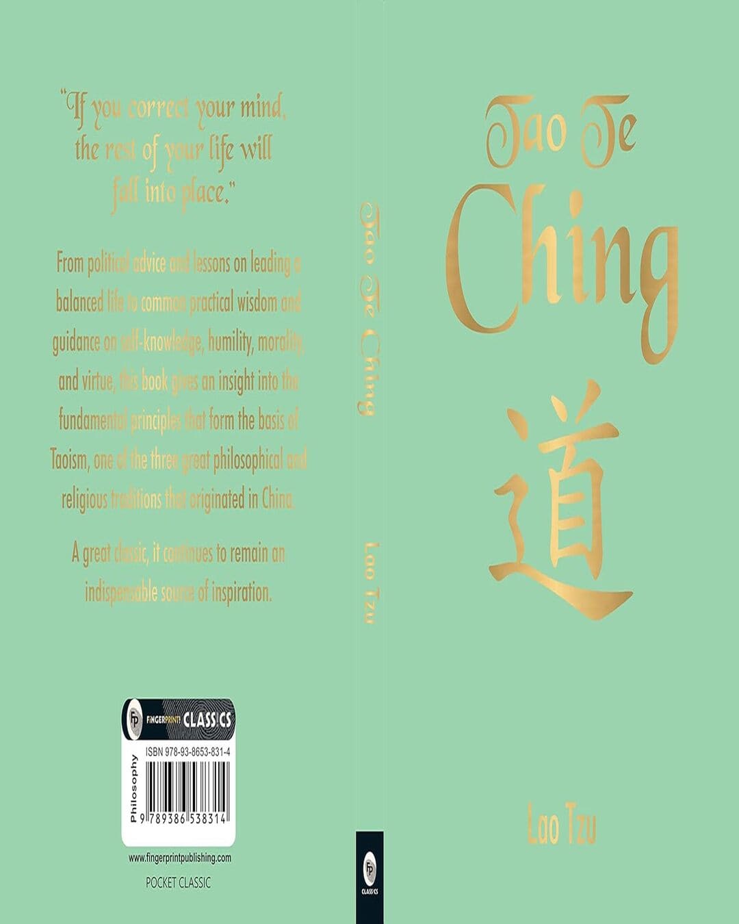 Tao Te Ching (Pocket Classic) by Lao-Tzu [Paperback]