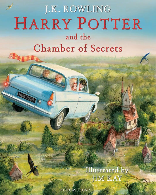 Harry Potter And The Chamber Of Secrets Illustrated Ed. by J K Rowling [Hardcover]