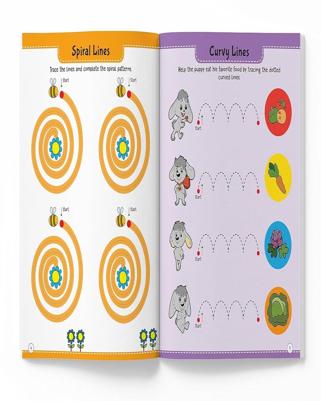 101 Pencil Control Activity Book For Kids: Tracing Practise Book Age 2+ [ Paperback]