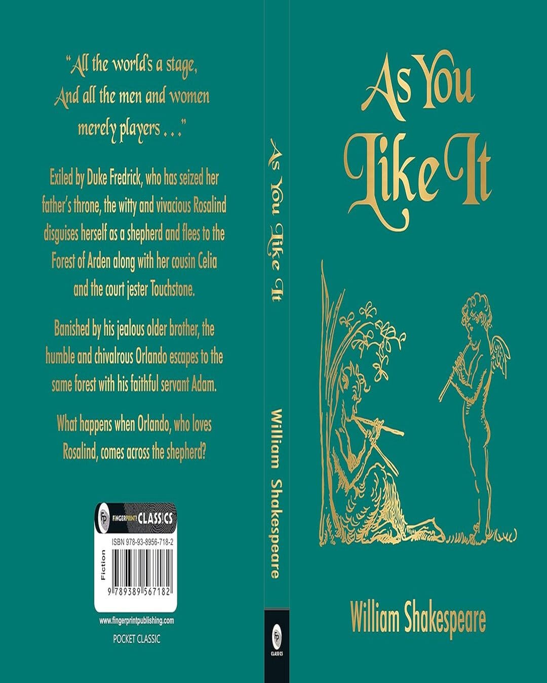 As You Like It (Pocket Classic) by William Shakespeare [Paperback]